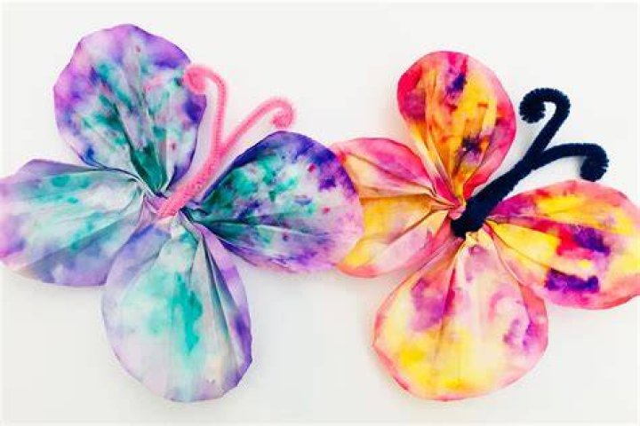 Coffee Filter Butterfly Craft and Science Experiment Coffee Filter Butterfly Craft and Science Experiment